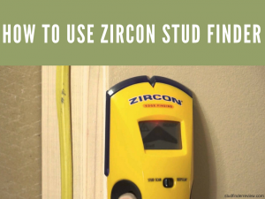How To Use Zircon Stud Finder